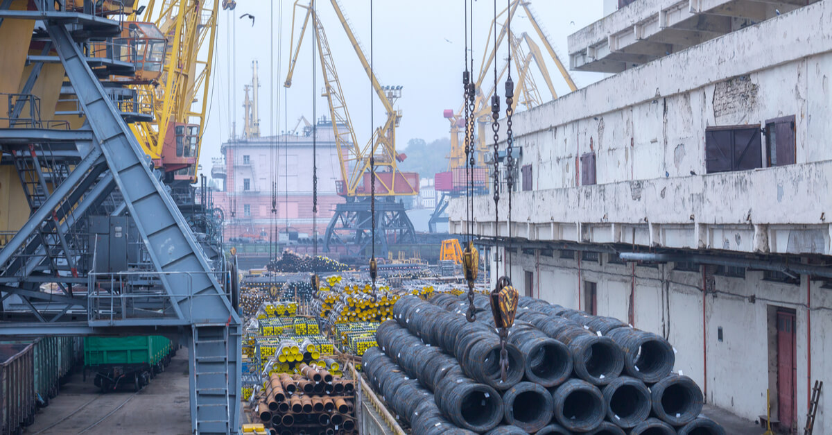 Рост экспорта металлопроката  в некоторые регионы